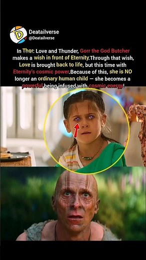 The Real Reason Love Has Cosmic Powers in Thor: Love and Thunder ?! #shorts #marveldetails #mcu