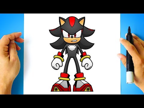 How to DRAW SHADOW - Sonic Prime