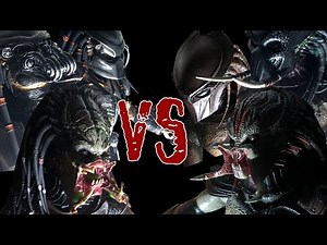 PREY: PREDATOR(WOLF) VS PREDATOR(BERSERKER) 【STOP MOTION】【HOT TOYS 】complete
