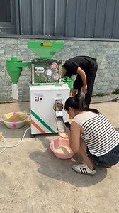 50K views · 417 reactions | Small rice huller produce brown and white rice 150kg/h. #ricemill #agromachine #smartfarm | Mini Rice Mill Machine | Facebook