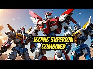 I Combined G1 Aerialbots to Form the ICONIC SUPERION! #transformers