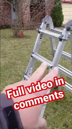 Werner Ladder Stabilizer on Little Giant Ladder #shorts