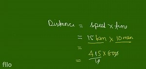 Section-C (i) Below Figure represents the speed time graph for ... | Filo
