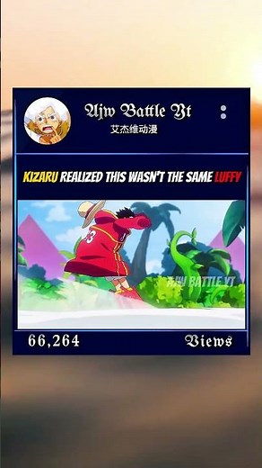 Kizaru Realized This Wasn't The Same Luffy #onepiece #kizaru #luffy