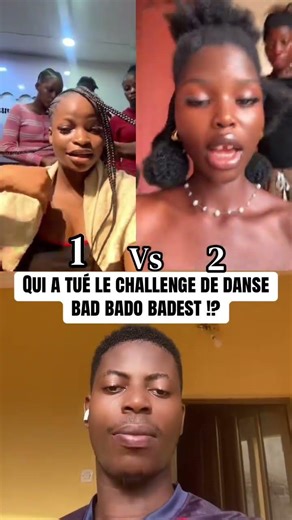 Entre les deux qui a tuer le challenge de danse bad bado badest ?? dance trend 2026 Danse Trend D...