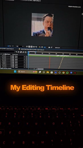 My Editing Timeline🔥 | #shorts