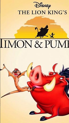 Happy 30th anniversary to Timon & Pumbaa (1995)