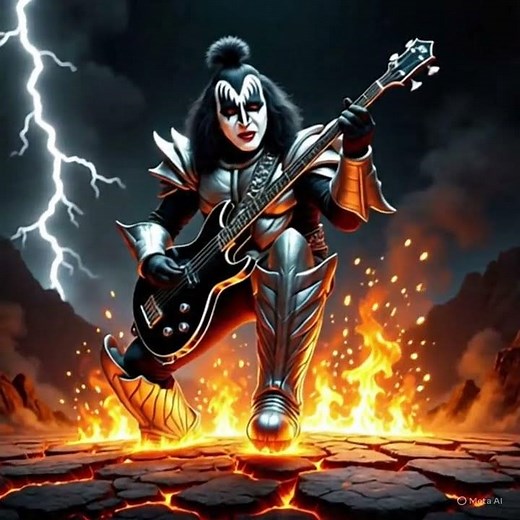 Gene Simmons KISS God of Thunder