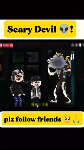 Horro stories on Instagram: "😱 . scary devil . 👽 . . . . . . #animation #devil #cartoon #instagram #story #trending #trendingreels #viral #instagood"