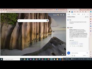 How to use Copilot AI agent in Edge browser