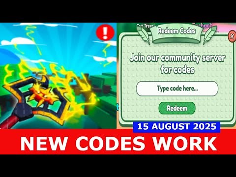 *NEW CODES* [🪓RELEASE] Cut Trees | ROBLOX | August 15, 2025