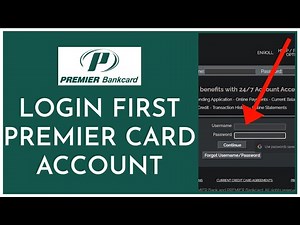 How To Login First Premier Credit Card Account | First Premier Credit Card Sign In (2023)