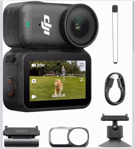 Smart Home & Tech Finds on Instagram: "Ultra-small. Ultra-capable 🚀 Meet the DJI Osmo Nano, a magnetic POV 4K vlogging camera built for creators, athletes, and everyday moments. 🎥 4K video at 60fps 📸 1/1.3” sensor for sharp, vibrant footage 🌍 143° ultra-wide field of view 🧲 Magnetic mount for hands-free POV shots 🔋 Up to 200 minutes recording time 💾 64GB built-in storage ⚡ Fast content transfer to your phone Perfect for vlogging, sports, travel, POV shots, and social media content — captu