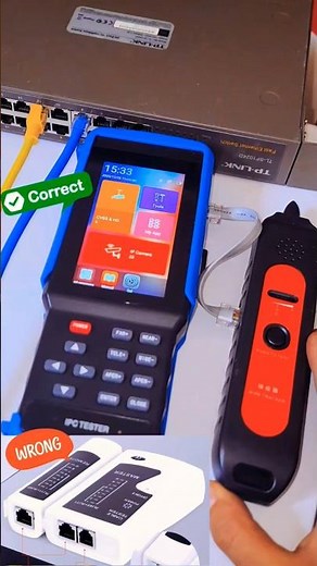 Ethernet Cable Standard Detection Using an IPC Tester as Cable Tester (T-568A & T-568B) #IPCTester