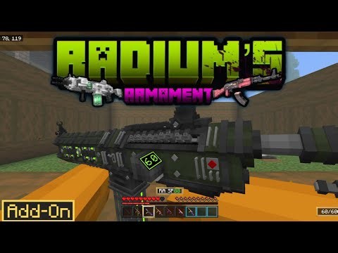 Minecraft Best weapons add-on for Bedrock edition 😁