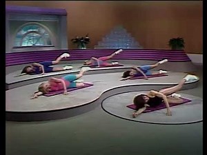 Working on the outer thighs with Margaret Richard.