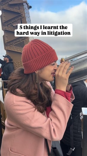 Akanksha Mishra on Instagram: "1. Nothing is impossible to resolve in litigation. If one route doesn’t work, try another. File applications, explore different provisions, somewhere, it will fit. 2. Litigation is a game of chess. Every move matters. Trying different strategies, anticipating the other side, switching tactics, this is what keeps it exciting. 3. No one will hand you money. You earn it. Registrations, drafting, research, writing headnotes. Do the work, create value, build your income