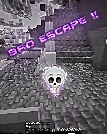 Wemmbu Void Escape..🗿☠️ | Wemmbu Edit | #minecraft #edit #clutch #shorts