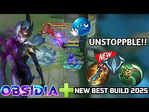 This BUILD Makes Obsidia BROKEN NEW Best Build and Emblem (MLBB)
