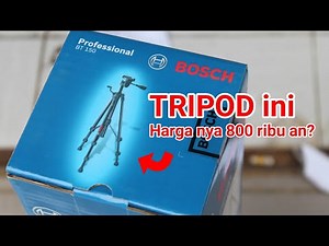 Unboxing dan review tripod bosch BT 150 (1/4") dan beberapa fitur nya