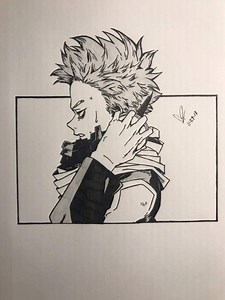 Shinso Hitoshi Drawing From My Hero Academia | Anime Veterans Amino