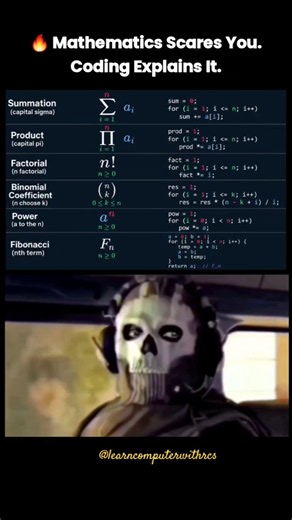 🚀 Mathematics vs Coding | Same Logic, Different Language 🤯#coding #shorts #memes #funny