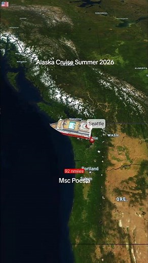 Alaska Cruise summer 2026 with Msc Poesia ⛴️