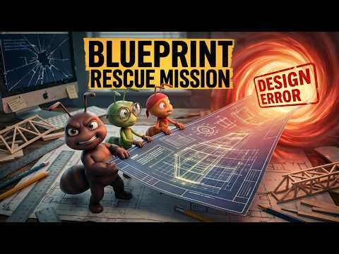 BLUEPRINT RESCUE MISSION | The Epic Desktop Heist