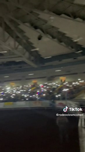 We turned the Sedalia, MO rodeo into a concert last night! Absolutely awesome crowd 🤘🏼 #rodeo #rodeoclown #singalong #dontstopbelieving #journey #fyp