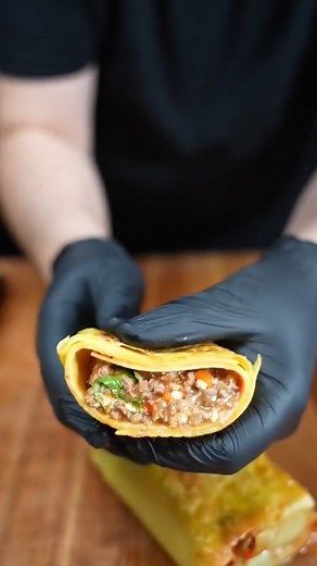 Lasagna wrap 😋😍 #lasagna #wrap #meat #beef #cooking #foodie | Albert_cancook