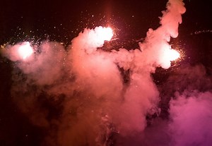 Somehow, this warehouse full of fireworks exploded (video)