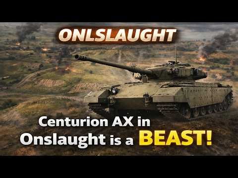 Centurion AX – AMAZING in Onslaught | One of the Best Picks for This Mode | WoT 2.0