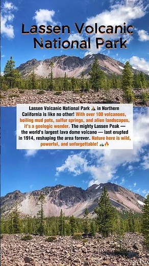 Lassen Volcanic National Park #didyouknow #motivation