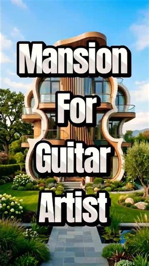 A Big Mansion For Guitar Artist | #shorts #dreamhome #ai