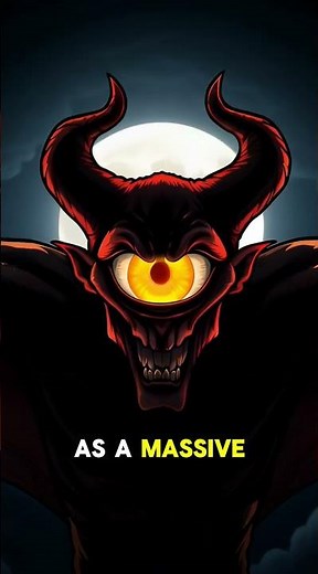 The Monster That Terrified An Entire Island 🦇 #shorts #mythicalcreatures #africanfolklore