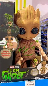 🌱 Groot Talking Plush Toy! 💚 #Groot #Marvel #Toy