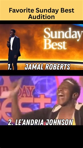Battle of the Vocals? Which Sunday Best Audition wins your vote? #JamalRoberts or #LeAndriaJohnson #SundayBest #AmericanIdol #GospelMusic | Michelle Johnson Shinall