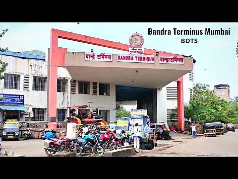 Bandra terminus railway station (BDTS), mumbai.