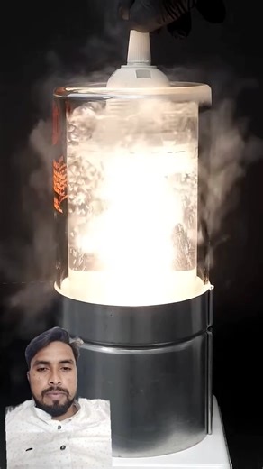 Light Bulb vs liquid nitrogen