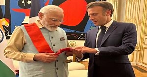 PM Modi Honoured With France's Highest Award During Key Visit