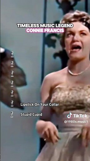 RIP Connie Francis (1937 - 2025) 50's/60's Singing Sensation: 🎶A Collection of her biggest hits - P1