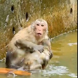 Bad monkey hate baby monkey and want to kill it | Movie Tv