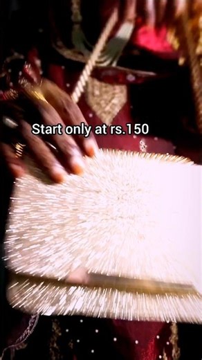 "Expensive vs Cheap" Approach: "I found Designer Dupe Bags on Meesho! 😱 Wedding Clutch Review