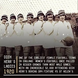 7.1K views · 46 reactions | ⏳ The history of Women's Football from the 1920s to 2019 in 60 seconds... | COPA90 | Facebook