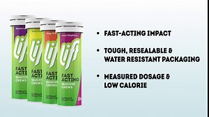 Lift Glucose Fast-Acting Glucose Chewable Energy Tablets, Lemon & Lime, 10 ct Tube (Pack of 12)