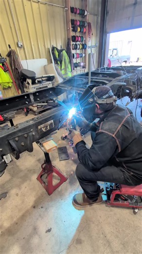2008 Super Duty Frame Shortening Complete