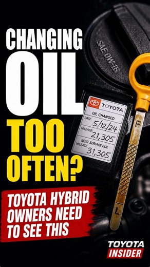 I Changed My Toyota Hybrid Oil Every 5,000 Miles. I Was Wrong.