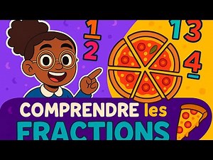 Comprendre les FRACTIONS en 4 minutes 🍕 | Explication simple avec Coach Janilce