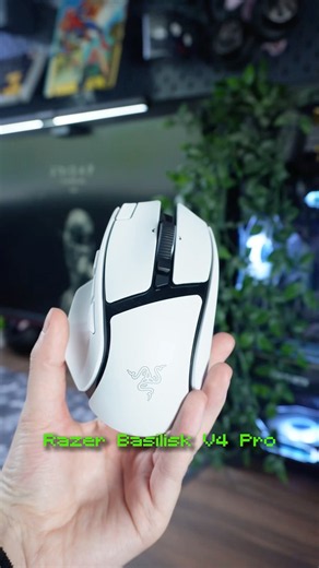 Razer Basilisk V4 Pro x Mouse Dock V2 Pro #gamingmouse #razer #razermouse #gaming