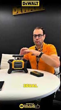 Impressive features of the new Dewalt rotary laser.